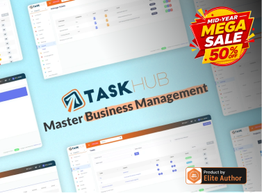 Project Management, Finance, CRM Tool - Taskhub