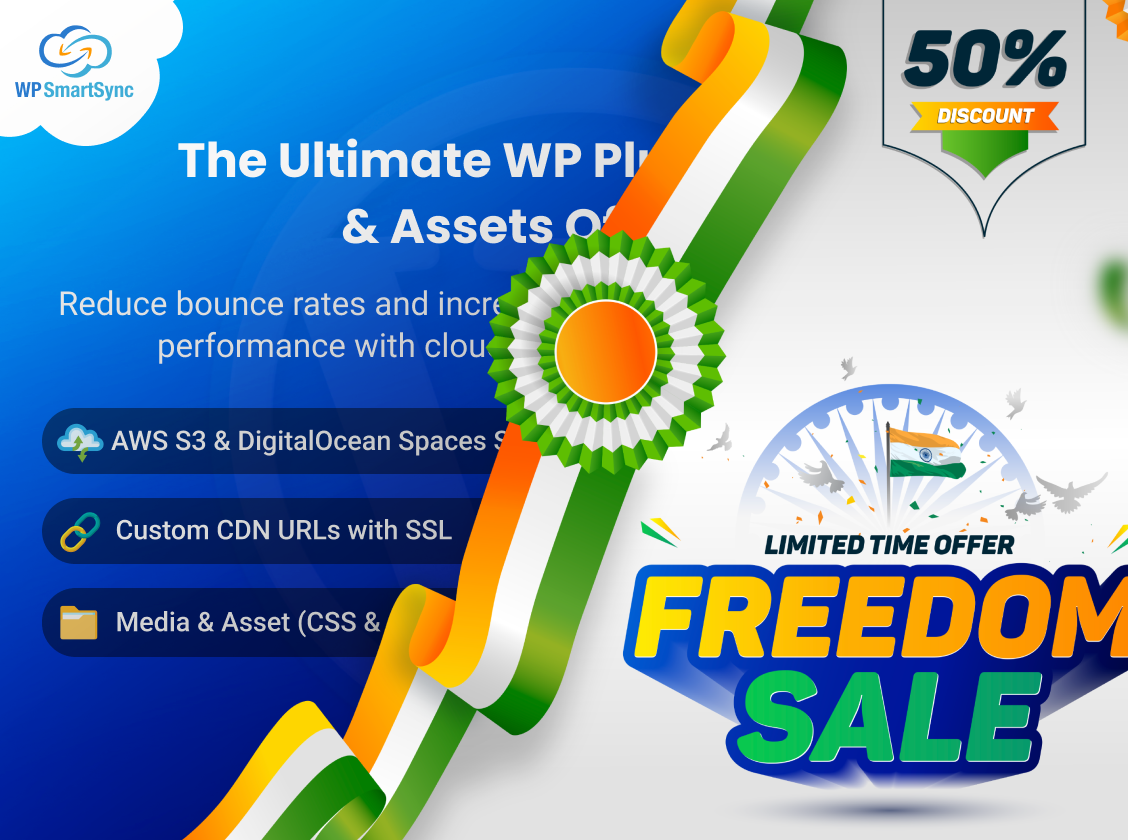 WP SmartSync - WordPress Plugin for Offloading Media & Assets CDN / Cloud Storage