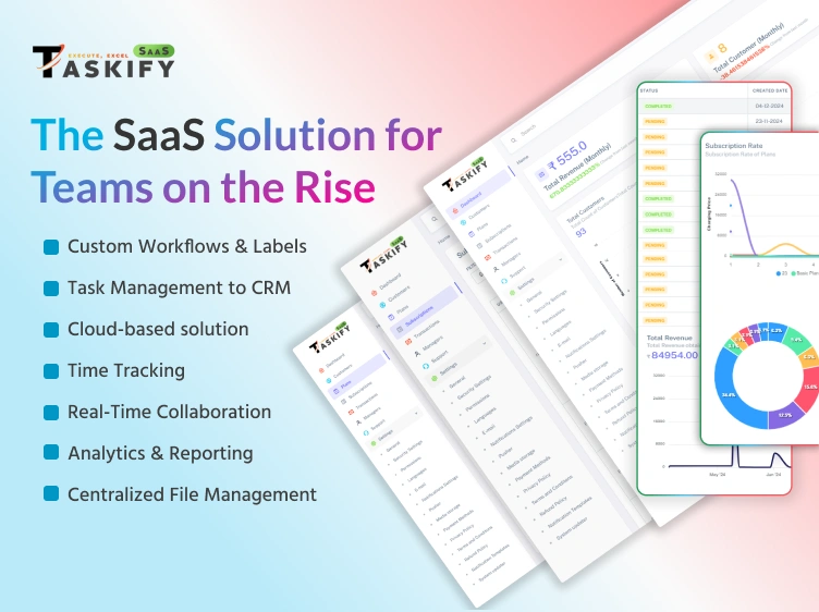 Taskify SaaS - Project Management System in Laravel